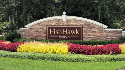 Fish Hawk Ranch entrance sign